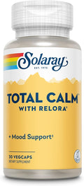 Solaray Total Calm, Cápsula Vegetal - 30 Unidades