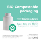 Vitality Pro TMG 500mg x 120 Cápsulas - Suplemento de Trimetilglicina de Alta Pureza