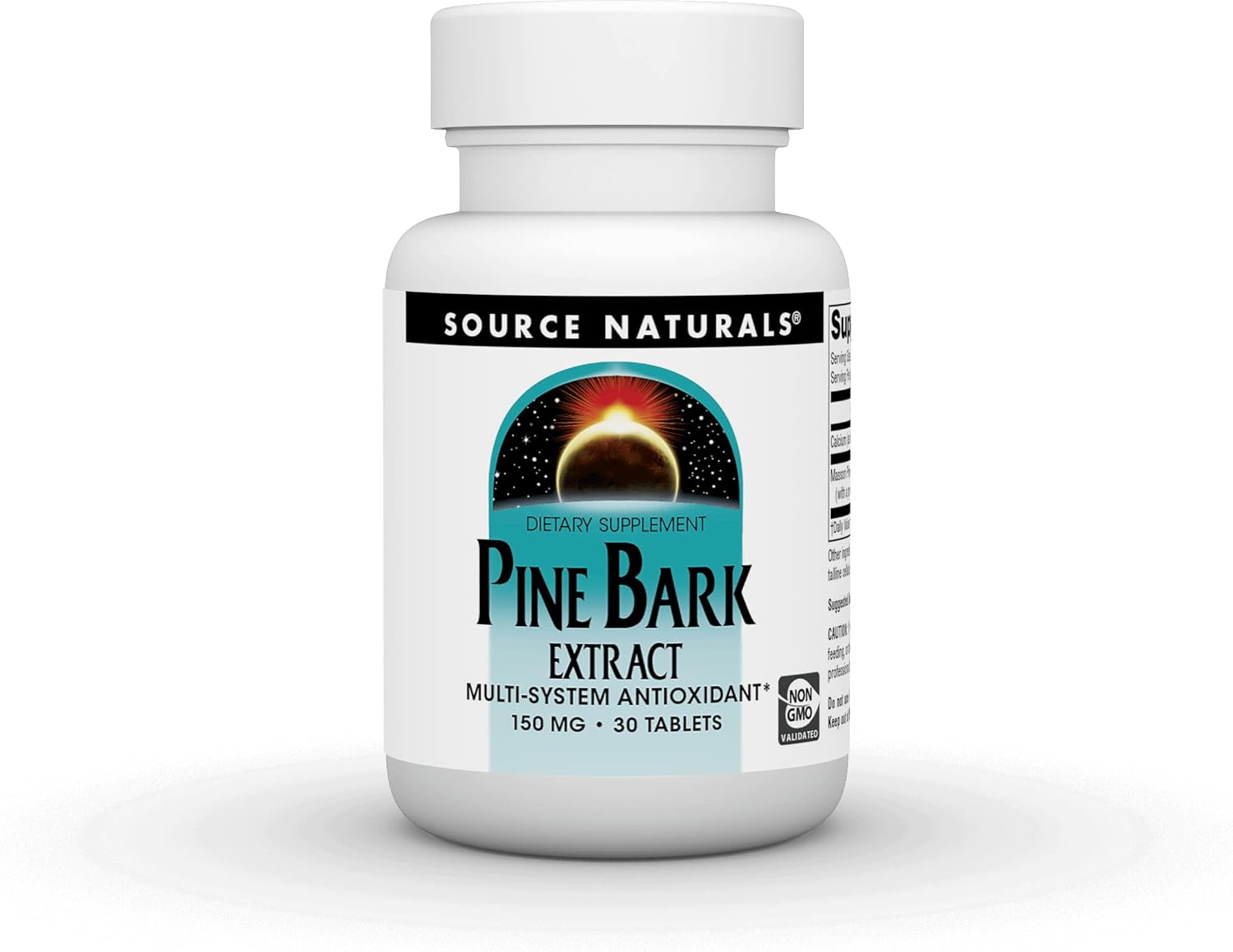 Source Naturals Extracto de Corteza de Pino - Antioxidante Multisistema - 150mg - 30 Comprimidos