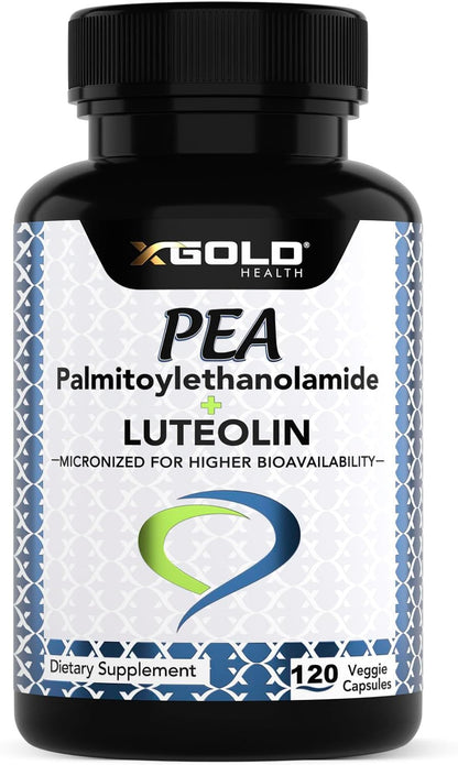 Palmitoiletanolamida 630 mg + Luteolina – Palmitoiletanolamida (PEA) micronizada al 99%: Obtenida a partir de – Image 1