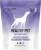 Om Mushroom Matrix Pet - Canine: Polvo de Hongos Orgánico para el Apoyo Inmunológico Diario de Perros y Gatos - 100g