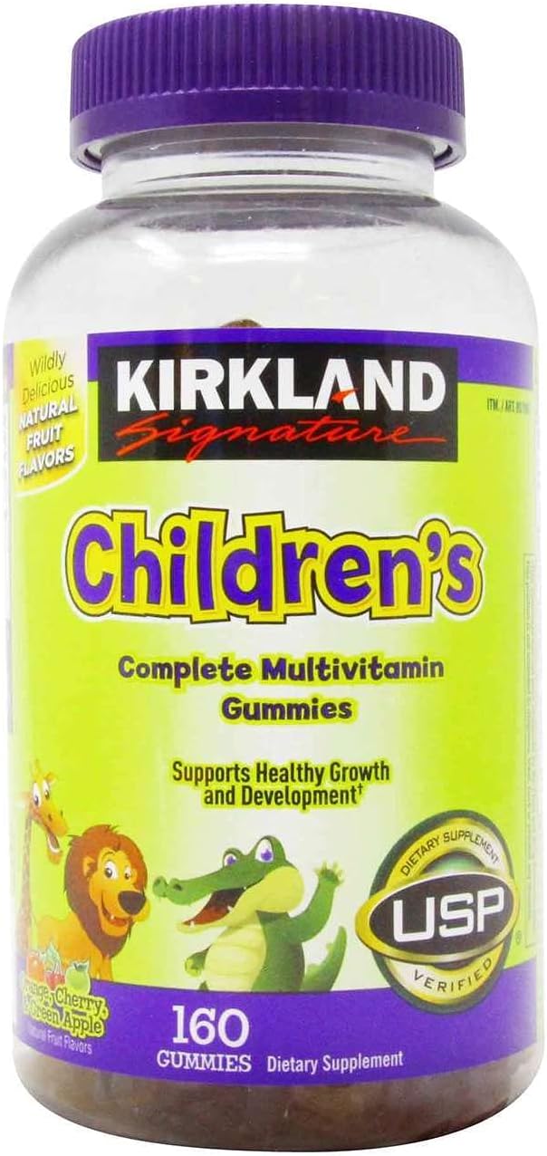 Kirkland Signature Multivitamínico para Niños Gomitas, 320 unidades