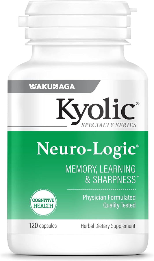 Kyolic Specialty Series Neuro-Logic, 120 Cápsulas (60 Dosis)