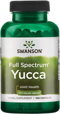 Swanson Premium Brand Espectro Completo Yuca 500 mg, 100 Cápsulas