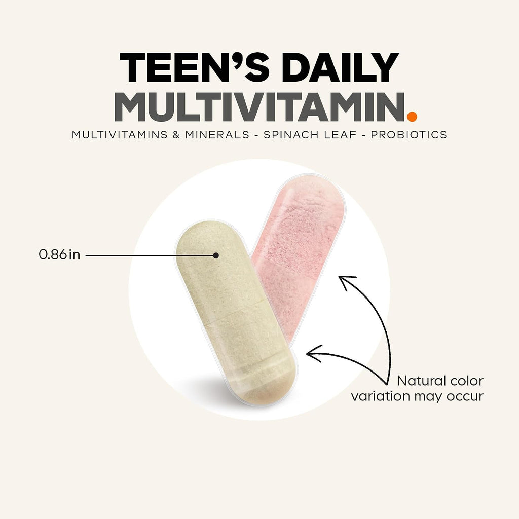 Codeage Teen Multivitamin - Multivitamínico para Adolescentes