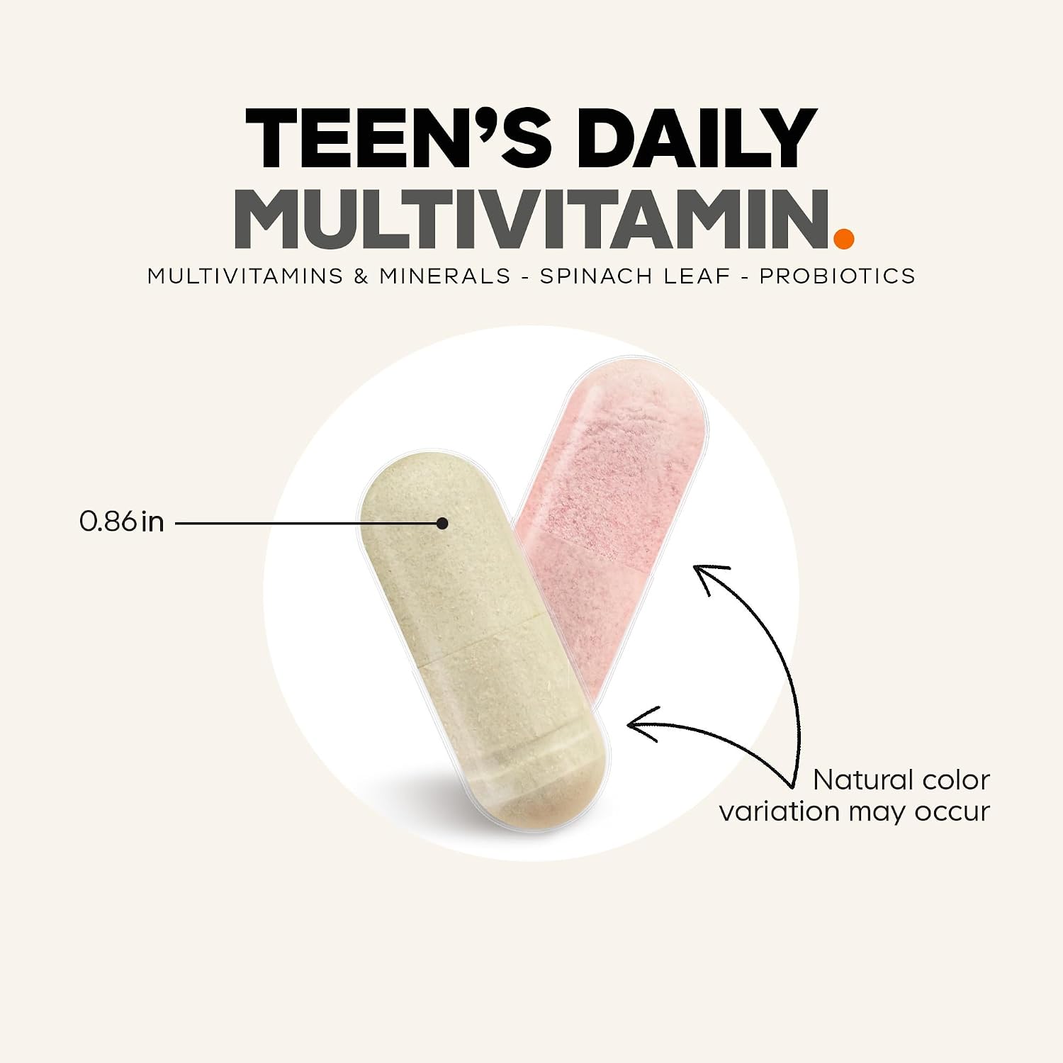 Codeage Teen Multivitamin - Multivitamínico para Adolescentes