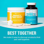 GOBIOTIX Multivitamínico con Probióticos y Enzimas Digestivas - 25 mil millones de UFC - Salud Digestiva - 90 Cápsulas