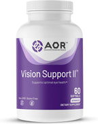 AOR Vision Support II 60 Cápsulas Blandas – con Luteína, Zeaxantina, Astaxantina – Sin OMG, Sin Gluten