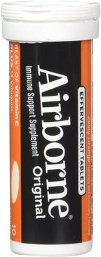 Airborne Naranja Picante Vitamina C 1000 mg Efervescente - Paquete de 3
