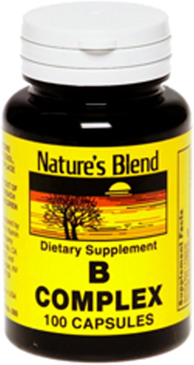 Nature's Blend Complejo B Cápsulas, 100 cápsulas