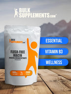 BulkSupplements.com Niacina Sin Rubor en Polvo - Inositol Hexanicotinato, Suplemento de Vitamina B3, 500mg por ración, 5kg