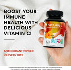 LIVS Vitamina C 250mg Gomitas para Niños y Adultos - 60 unidades