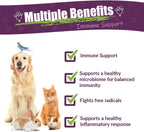 Amber NaturalZ Vibactra — Suplemento Herbal de Apoyo Inmunológico para Mascotas