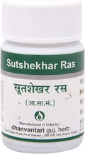 Radhe Dhanvantari Sutshekhar Ras - 60 Tabletas