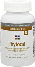 D'Adamo Personalized Nutrition - Phytocal B, 120 cápsulas