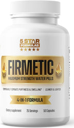 Firmetic – Pastillas de Agua Naturales para Piernas, Tobillos y Pies Hinchados