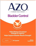 AZO Bladder Control con Go-Less | Suplemento Diario para el Bienestar de la Vejiga | 54 Cápsulas