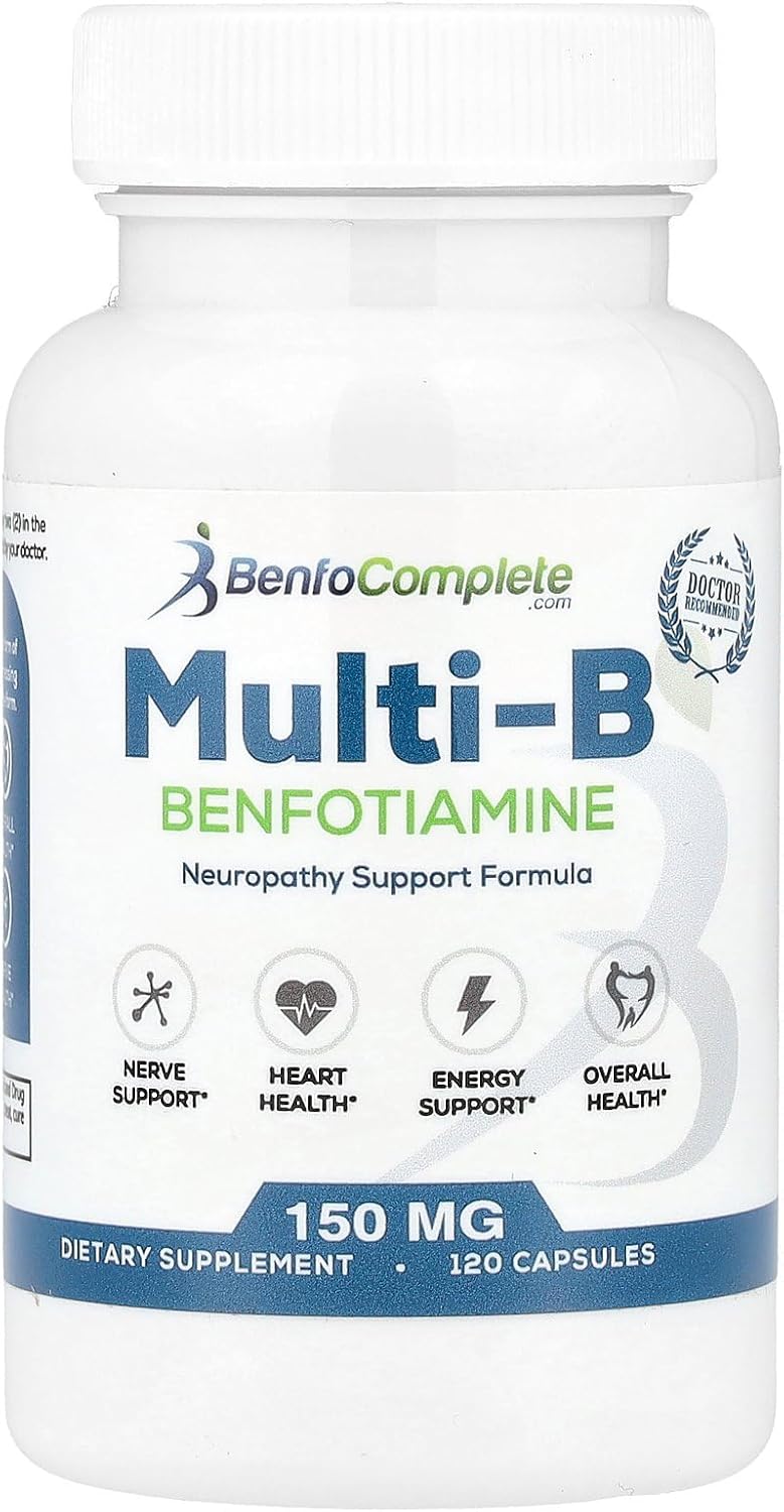 Multi-B Neuropathy Support Formula, 150 mg, 120 Cápsulas