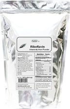 Vitamina B2 Riboflavina Pura en Polvo - 227 g (8 oz)
