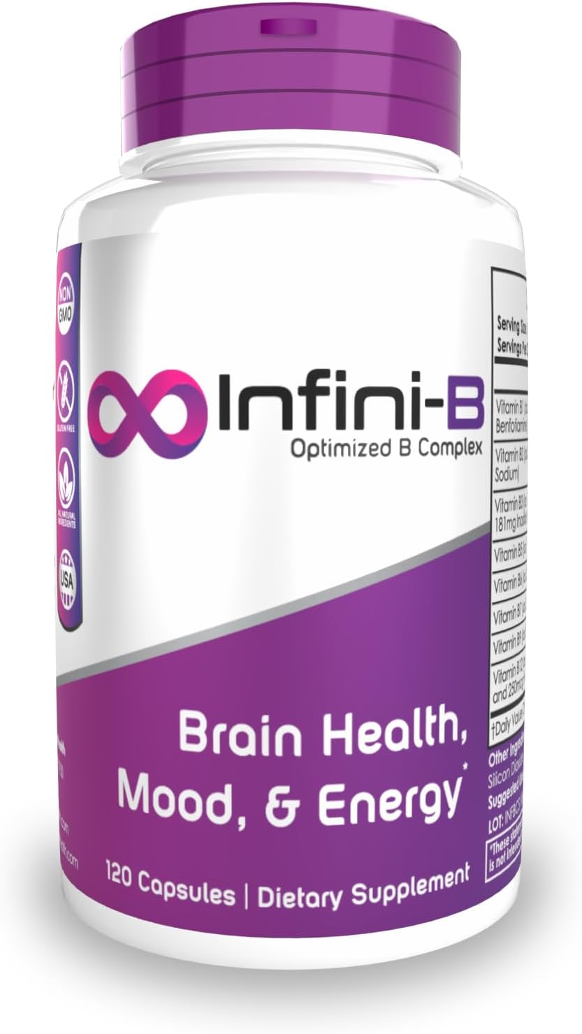 Nootropics Depot Infini-B Advanced B-Complex, 60 Cápsulas