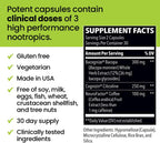 LifeSeasons NeuroQ - Suplemento de apoyo cognitivo con Bacopa y Citicolina - 60 Cápsulas