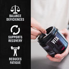 Jacked Factory Vita XT Performance Vitamin Powder - Multivitamínico en Polvo para Hombres, Sabor Fruit Punch, 30 Servicios