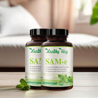 HealthyWayRx SAM-e 500mg - S-Adenosilmetionina - Suplemento de Alta Potencia (360 Cápsulas)