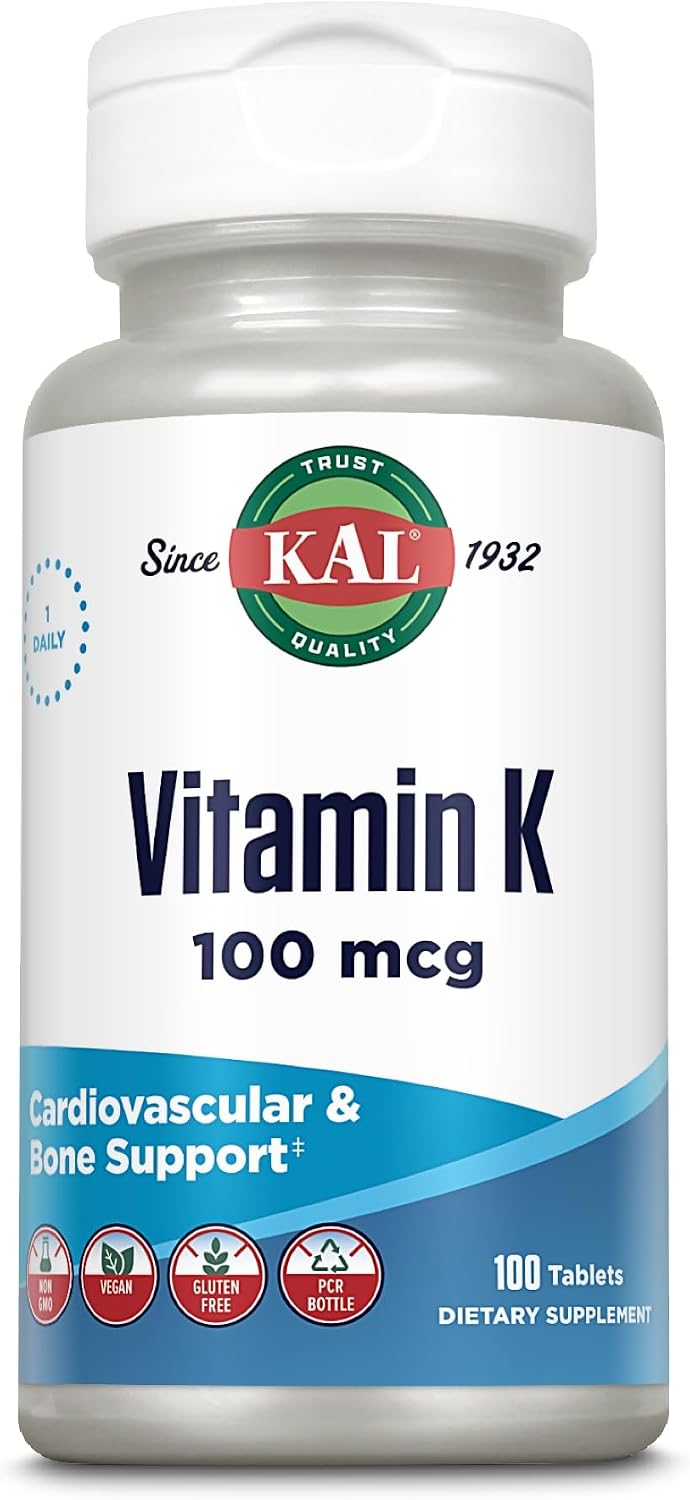 Kal 100 mcg K1 Comprimidos, 100 Comprimidos