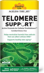 Country Life Ageless Theory Telomere Support - 60 cápsulas