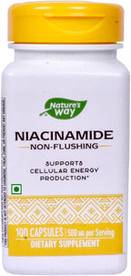 Nature's Way Niacinamida 500 mg – 100 Cápsulas (Paquete de 2)