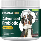 PetriMins Probiótico Avanzado para Perros - 90 Masticables Sabor Pollo