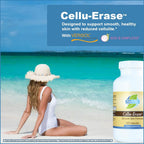 Priority One Vitamins - Cellu-Erase 180 Cápsulas Vegetarianas - Fórmula para Piel Suave* Reducción de Celulitis*