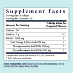 FullWell Women's Prenatal Lemon Essence Essentials - Multivitamínico Prenatal con Aceite de Pescado - 30 Dosis