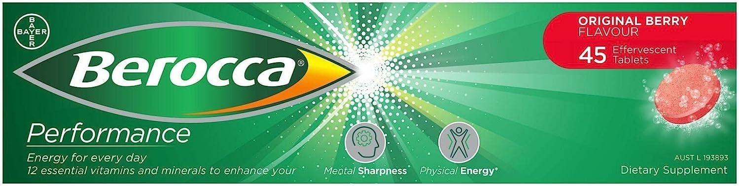 Berocca Performance Original 45 Comprimidos Efervescentes