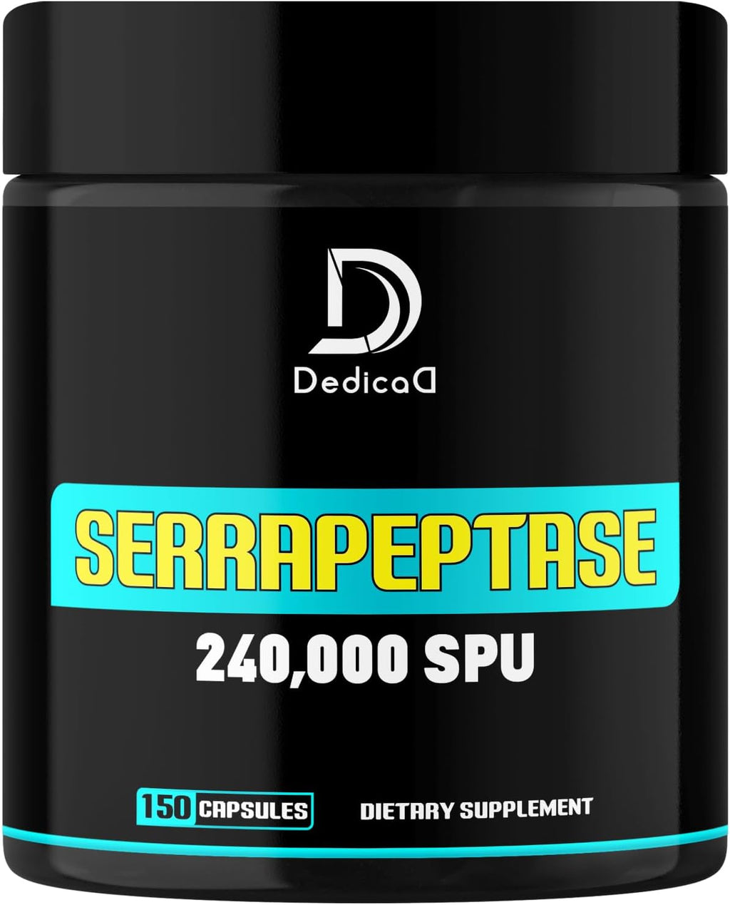 DEDICAD Serrapeptasa 240.000 SPU - 150 Cápsulas (75 Dosis)