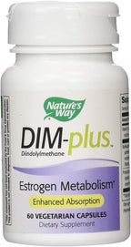 Nature's Way DIM Plus - 60 Cápsulas Veganas