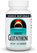 Source Naturals Glutatión, 250 mg - 60 Cápsulas