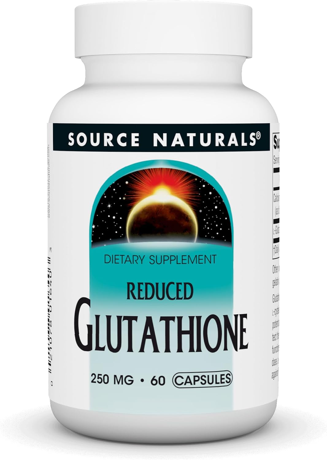 Source Naturals Glutatión, 250 mg - 60 Cápsulas