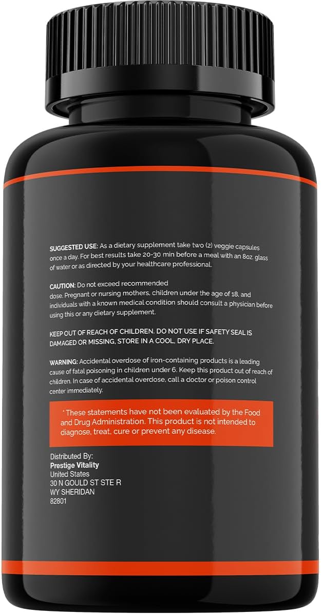 EndoPeak para Hombres, Suplemento de Rendimiento Avanzado, 180 Cápsulas (3 Envases)