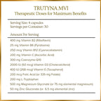 Trutyna MVI - Complejo de Vitaminas y Minerales para la Salud Cerebral y Vestibular
