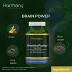ShankhPushpi Supreme - Complemento Alimenticio Ayurvédico para el Bienestar Mental y Nervioso