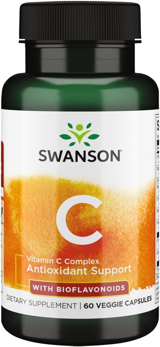 Swanson Fórmula Definitiva de Vitamina C 60 Cápsulas Vegetales