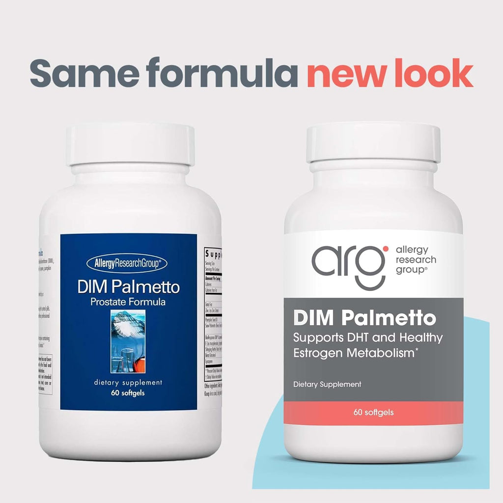 ARG DIM Palmetto - BioResponse DIM y Extracto de Palmetto - 60 Cápsulas Blandas