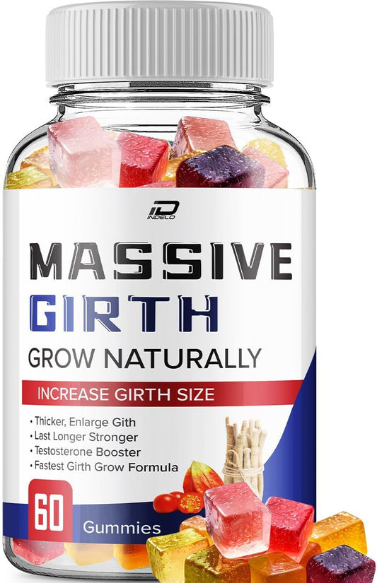 Massive Girth Gummy for Men - Gominolas de Cáñamo (60 uds)