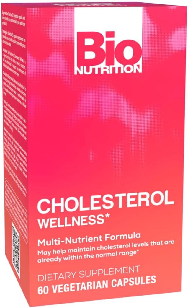 Bio Nutrition Cholesterol Wellness, 60 Cápsulas