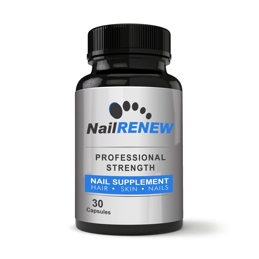 NailRENEW Suplemento Diario para Uñas - Mezcla Profesional de Biotina y Vitaminas, 30 Cápsulas