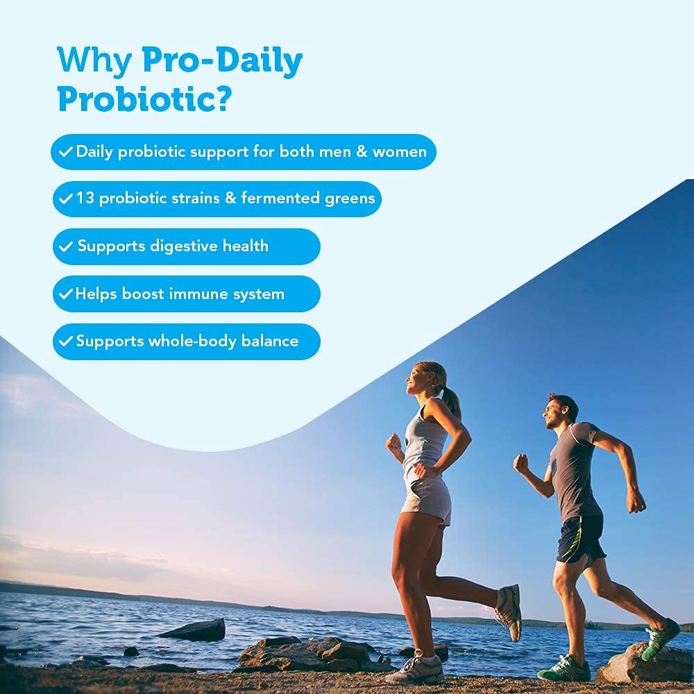 Vitamin Bounty Pro-Daily Probiotic - 5 Mil Millones de UFC, 13 Cepas con Lactobacillus Acidophilus y Bifidobacterium para la Salud Digestiva