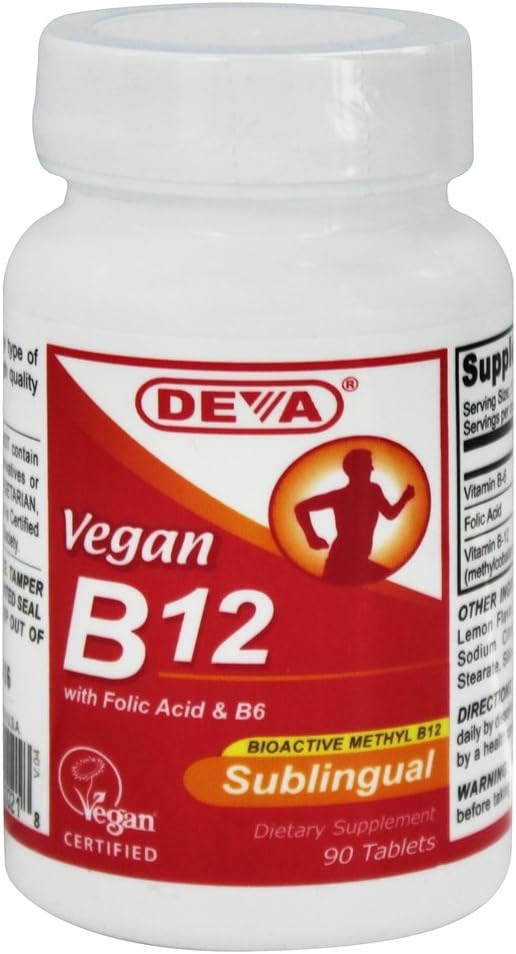 Vitamina B-12 Sublingual 1000mcg 90 Comprimidos