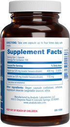 Vitamina B3 Niacina Sin Enrojecimiento – Inositol Hexanicotinato – 100 Cápsulas Vegano