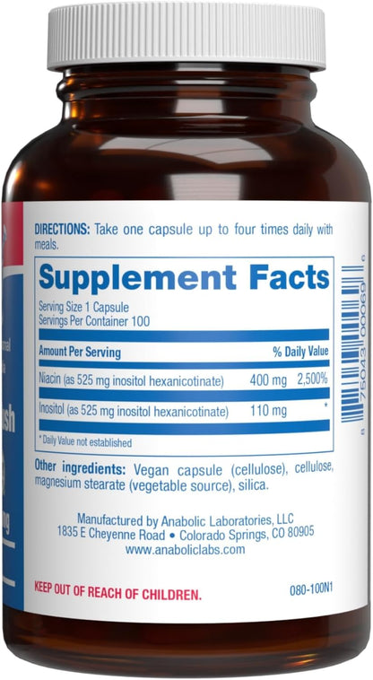 Vitamina B3 Niacina Sin Enrojecimiento – – Sistema nervioso: la niacina contribuye al funcionamiento normal del – Image 2